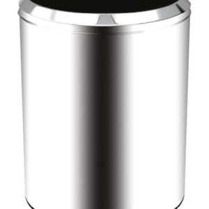 Krom Çemberli Çöp Kovası 8lt